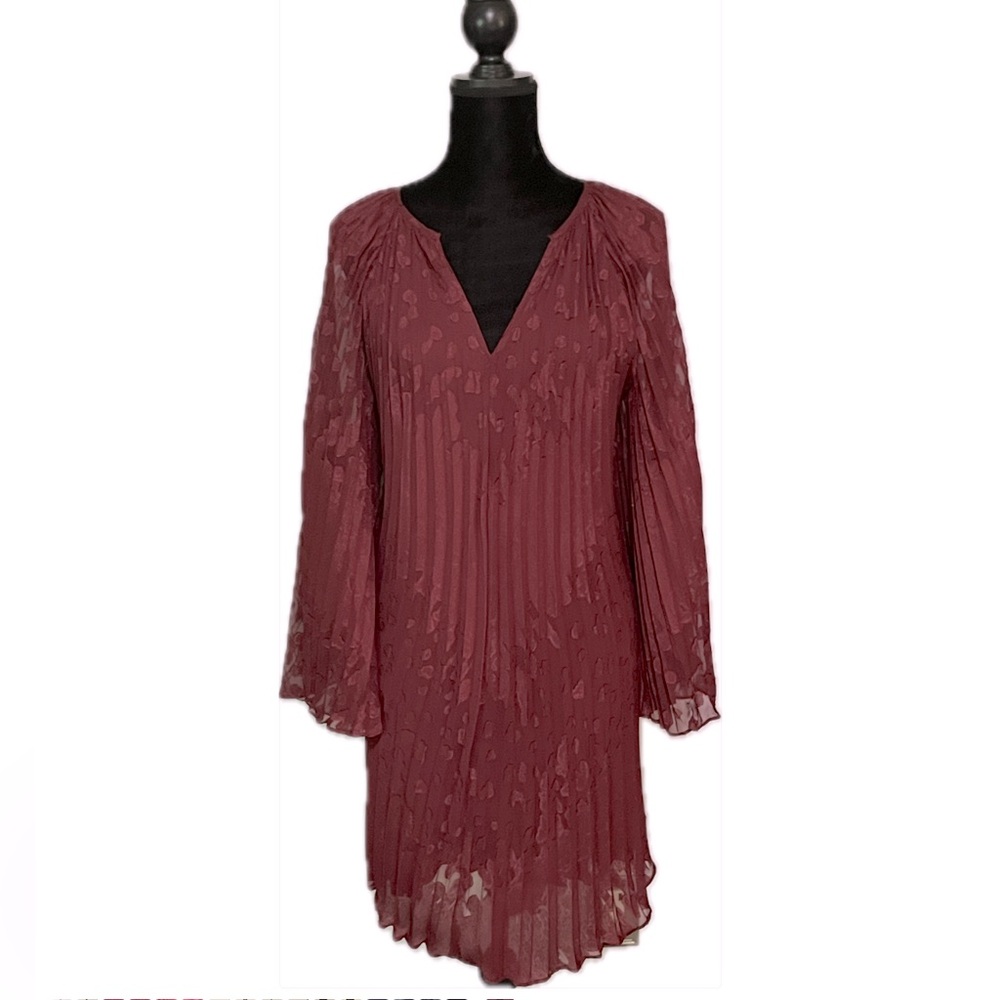Anthropologie Gorgeous Plum Dress